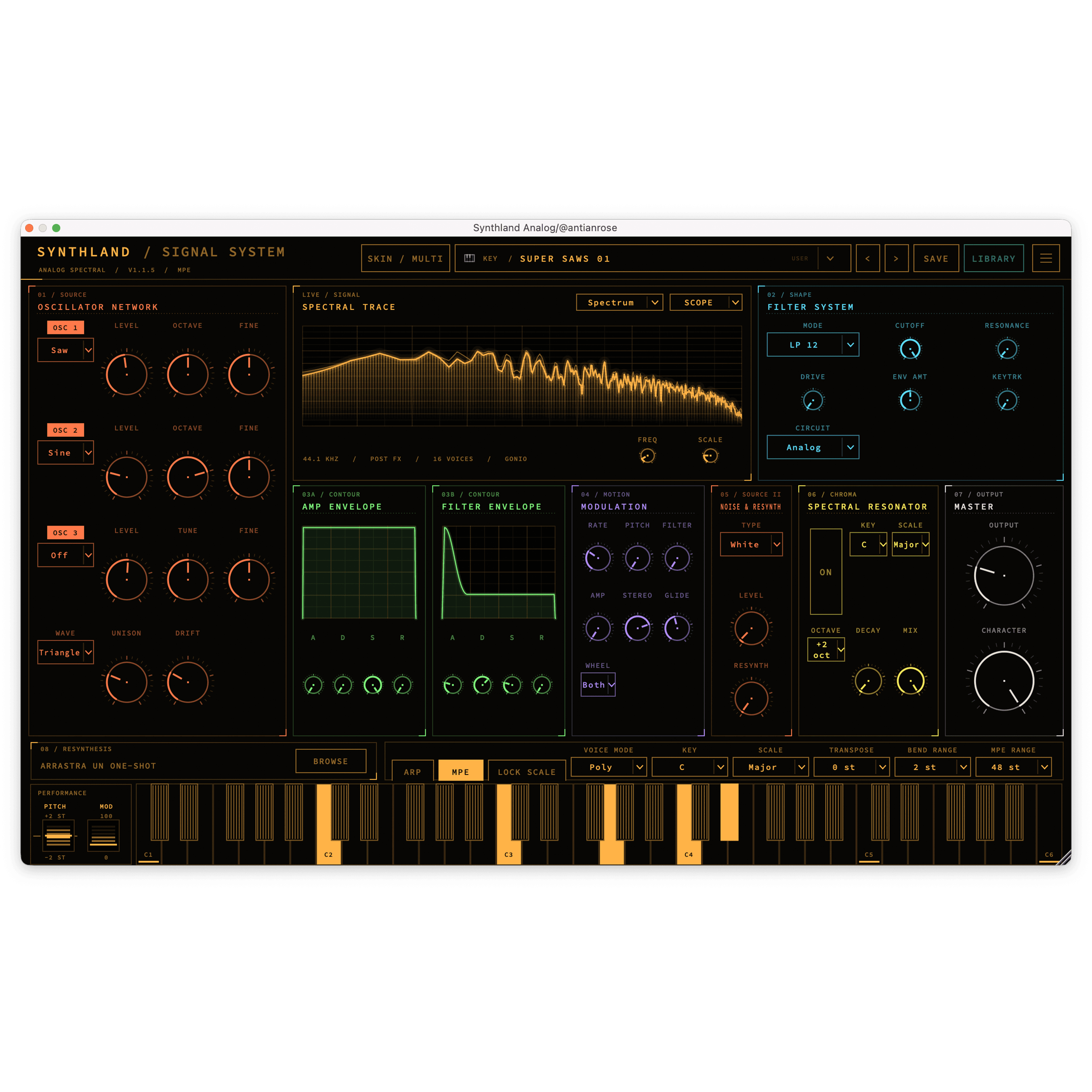 Synthland Analog