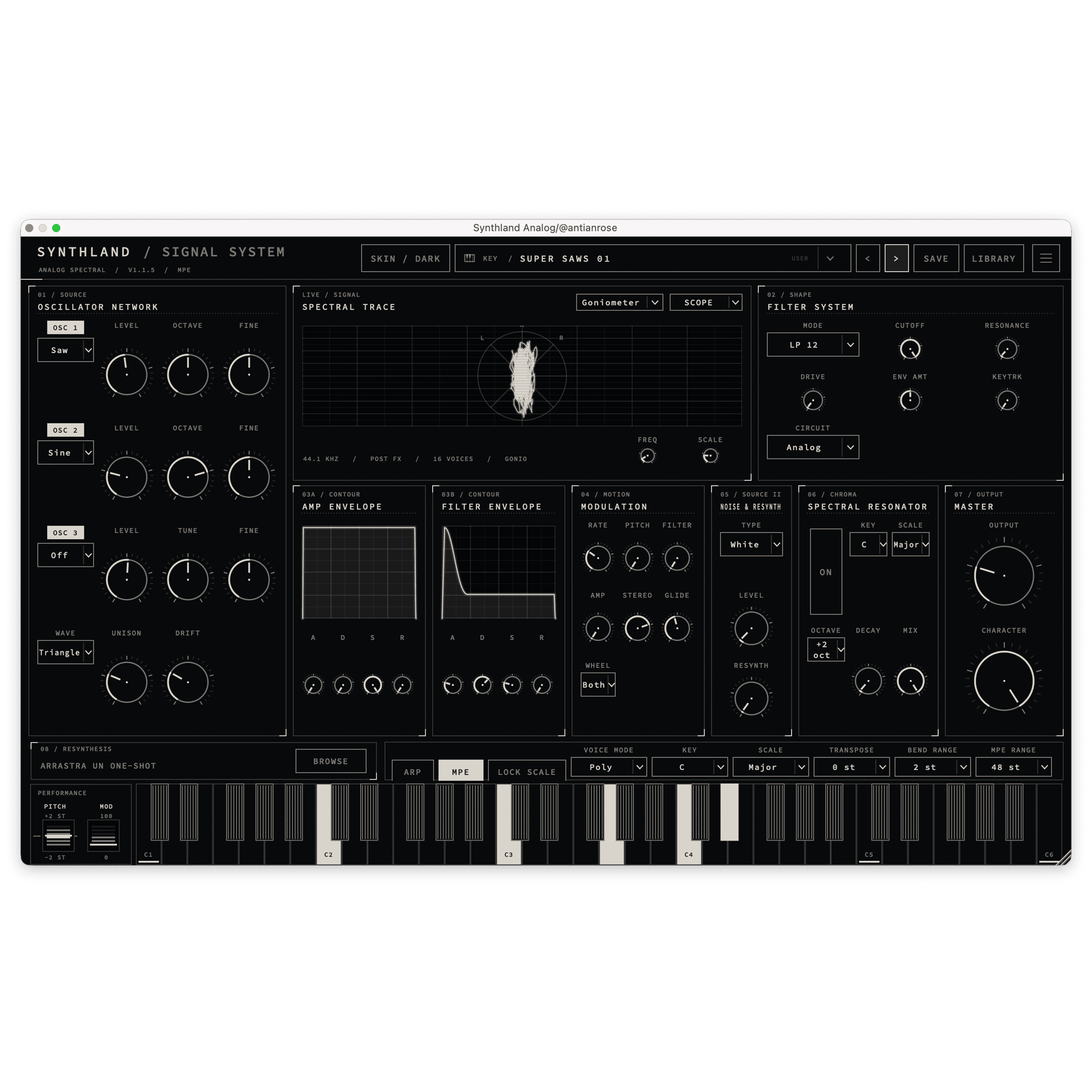 Synthland Analog