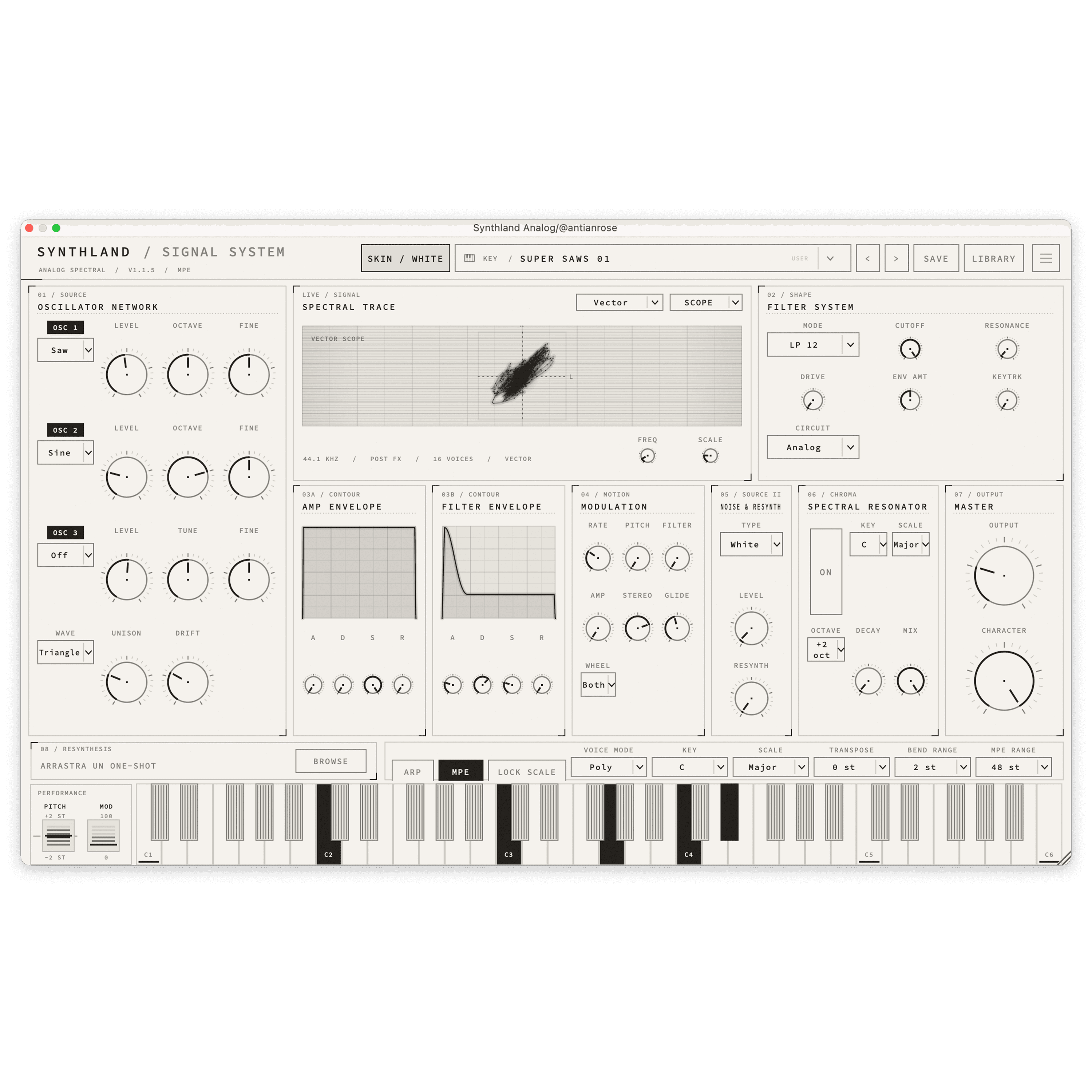 Synthland Analog