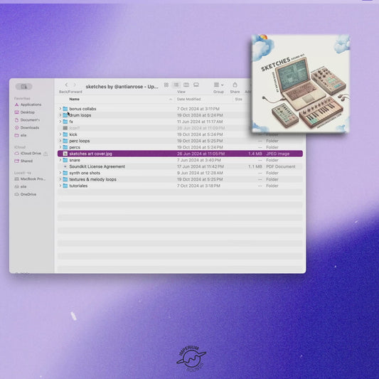 Sketches - Sound-Kit by @antianrose