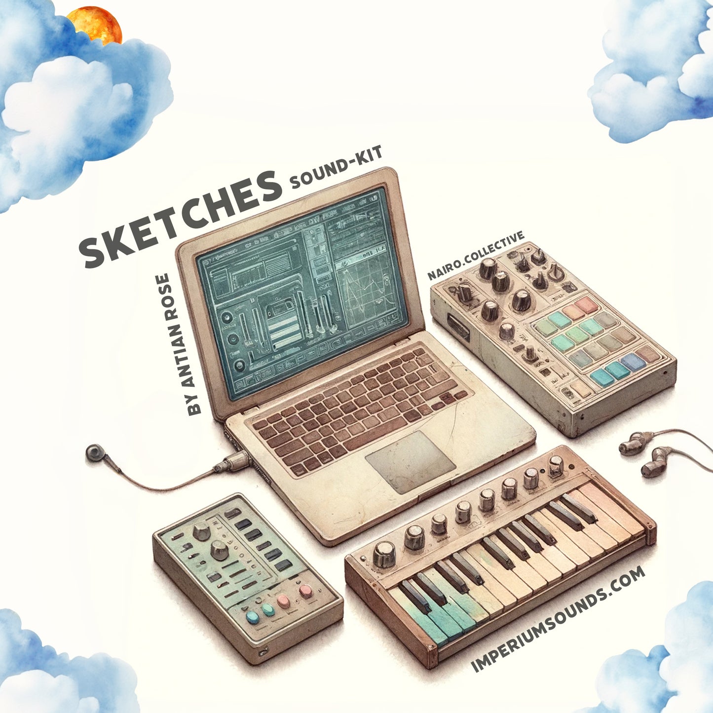 Sketches - Sound-Kit by @antianrose